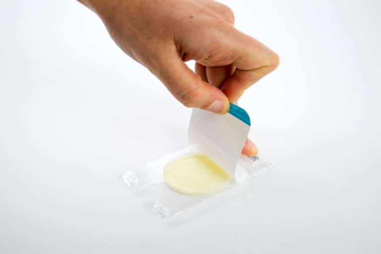 Peeling Peel Plate protective layer